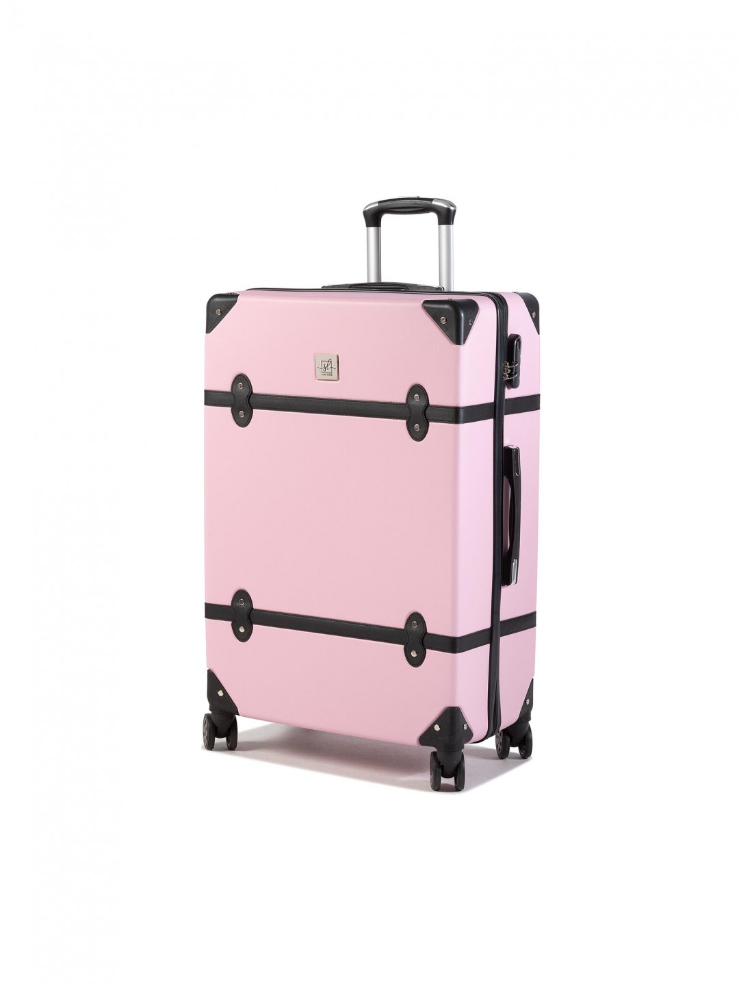 Semi Line Velký kufr T5509-0 28 Růžová